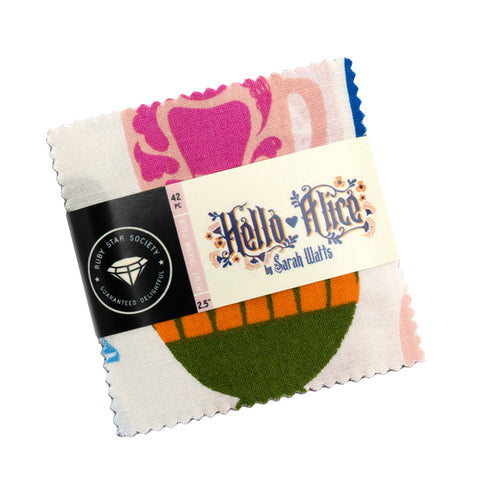 PREORDER Hello Alice Ruby Star Society - Mini Charm Pack